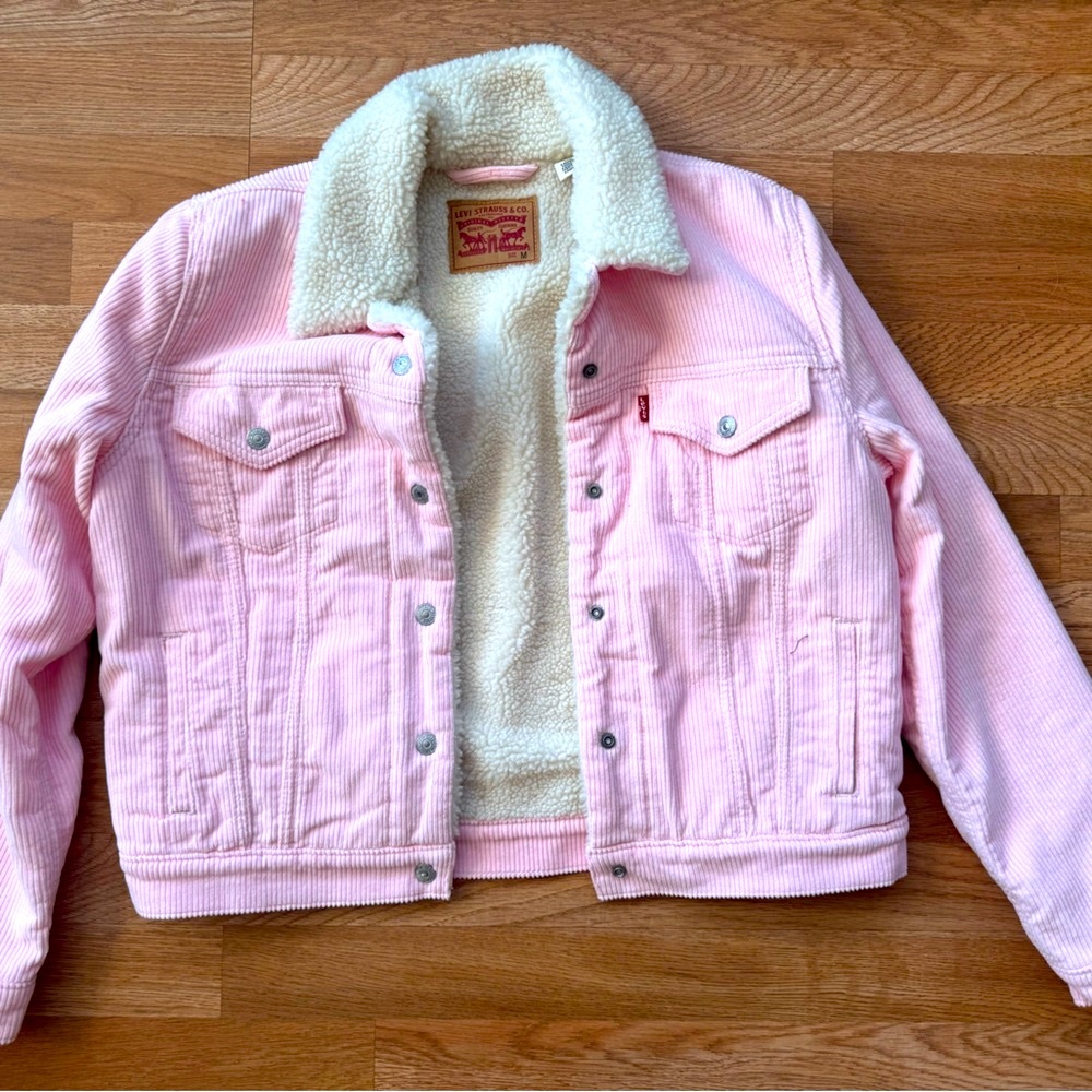 Levi's Kids Pink Corduroy Jacket
